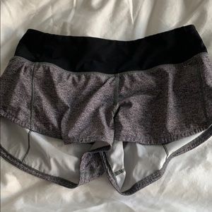 lululemon size two speed up short